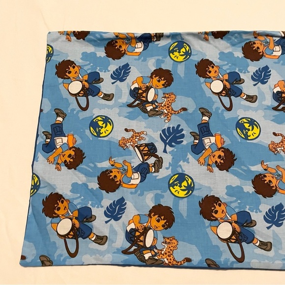 Diego Pillowcase Homemade 21.5” x 14” Pillow Case Cartoon - Picture 2 of 16